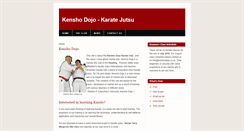 Desktop Screenshot of kenshodojo.co.uk